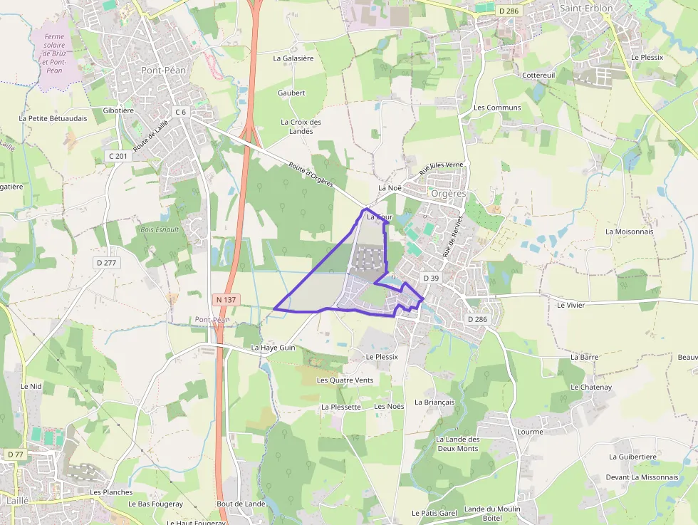 Appartement 64 m² trois pièces à vendre à Orgères Appartement 64 m² trois pièces à vendre à Orgères