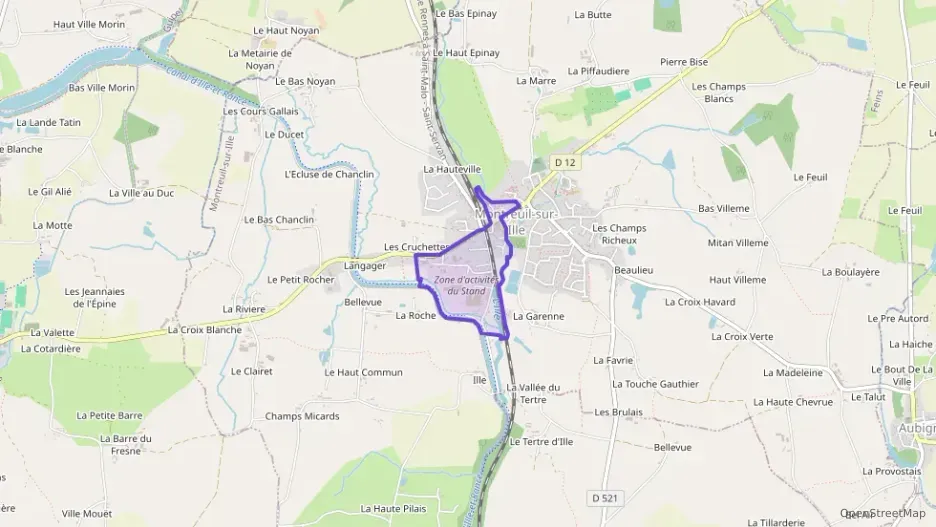 Appartement 41 m² trois pièces à vendre à Montreuil-sur-Ille