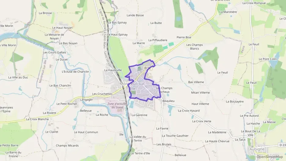 Appartement 63 m² trois pièces à vendre à Montreuil-sur-Ille