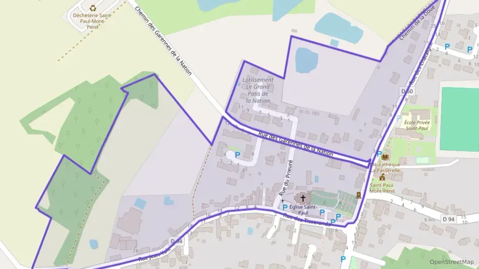 Appartement 95 m² trois pièces à vendre à Saint-Paul-Mont-Penit