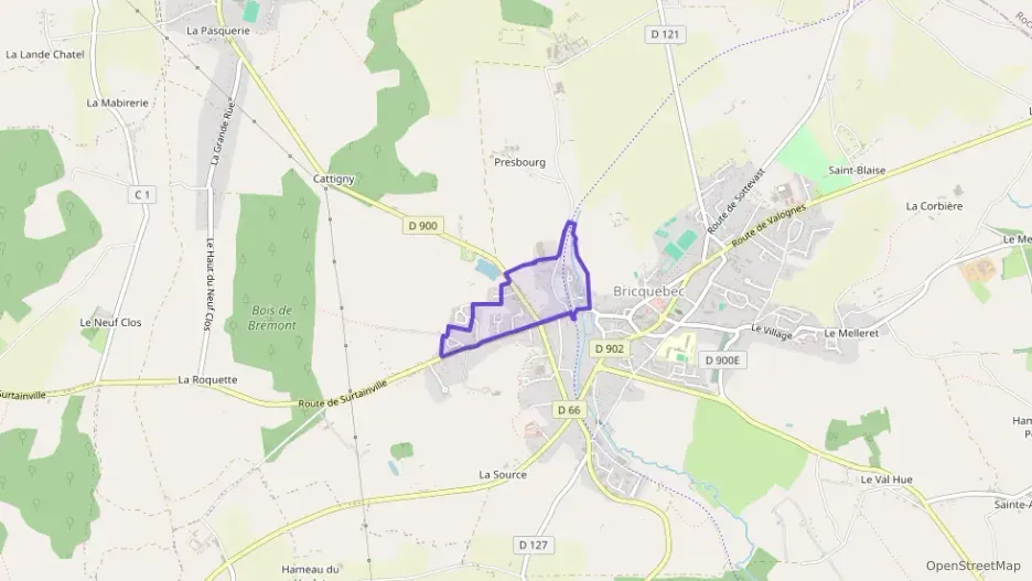 Appartement 87 m² quatre pièces à vendre à Bricquebec-en-Cotentin Appartement 87 m² quatre pièces à vendre à Bricquebec-en-Cotentin