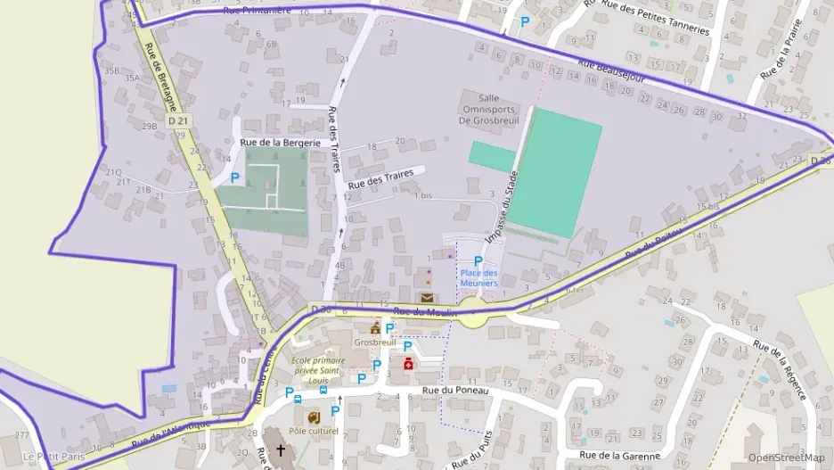 Appartement 62 m² trois pièces à vendre à Grosbreuil Appartement 62 m² trois pièces à vendre à Grosbreuil