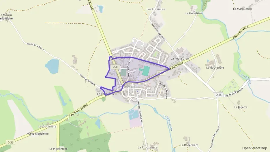 Appartement 62 m² trois pièces à vendre à Grosbreuil Appartement 62 m² trois pièces à vendre à Grosbreuil