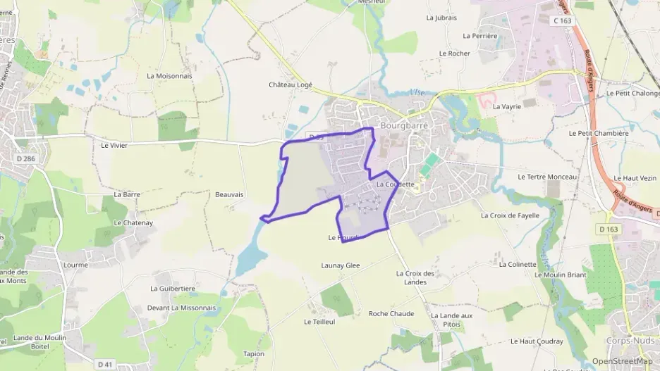 Appartement 43 m² deux pieces à vendre à Bourgbarré