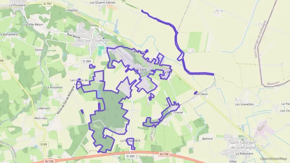 Appartement 76 m² trois pièces à vendre à Roz-sur-Couesnon