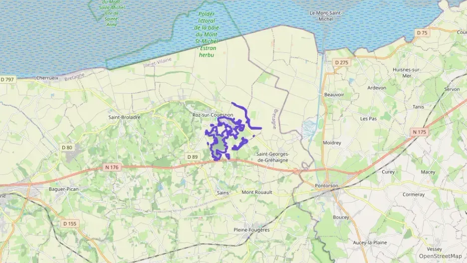 Appartement 76 m² trois pièces à vendre à Roz-sur-Couesnon