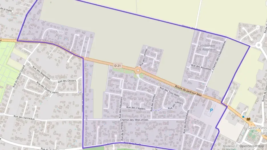 Appartement 37 m² trois pièces à vendre à Saint-Vincent-sur-Jard