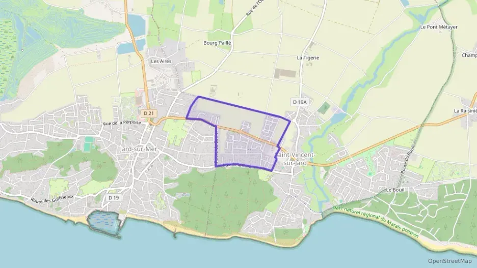 Appartement 37 m² trois pièces à vendre à Saint-Vincent-sur-Jard