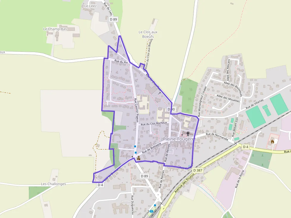 Appartement 46 m² deux pieces à vendre à Pleine-Fougères