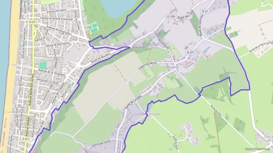 Appartement 114 m² quatre pièces à vendre à Jullouville Appartement 114 m² quatre pièces à vendre à Jullouville