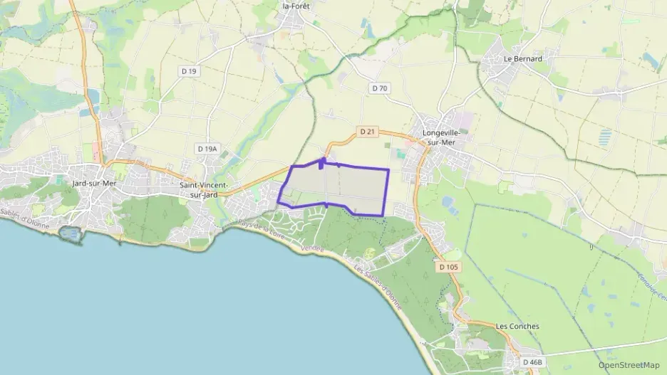 Appartement 40 m² trois pièces à vendre à Longeville-sur-Mer