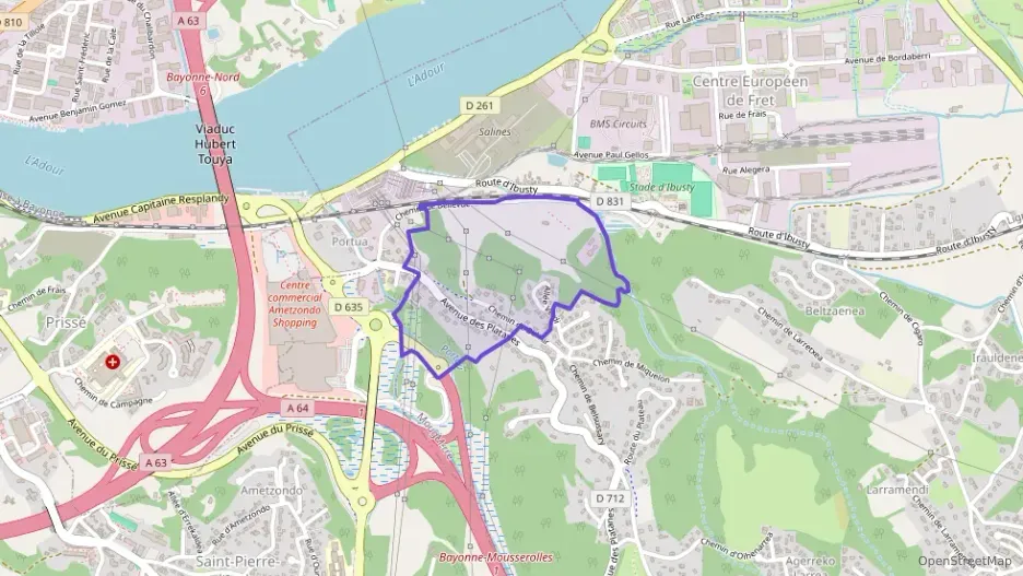 Appartement 117 m² quatre pièces à vendre à Mouguerre