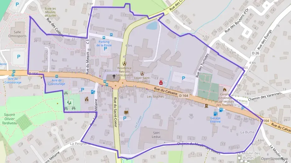 Appartement 59 m² deux pieces à vendre à Les Touches Appartement 59 m² deux pieces à vendre à Les Touches