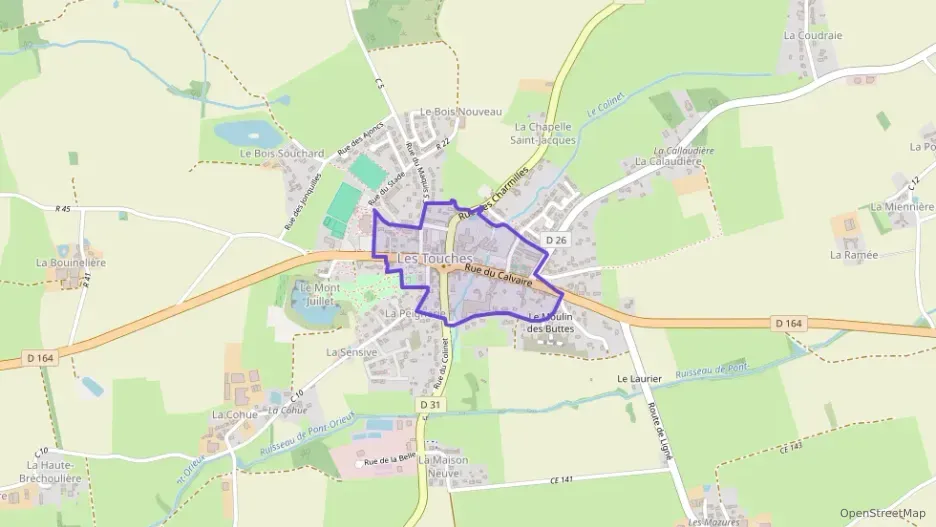 Appartement 59 m² deux pieces à vendre à Les Touches Appartement 59 m² deux pieces à vendre à Les Touches