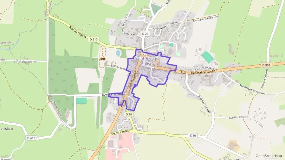 Appartement 68 m² trois pièces à vendre à Saint-Pierre-Église Appartement 68 m² trois pièces à vendre à Saint-Pierre-Église