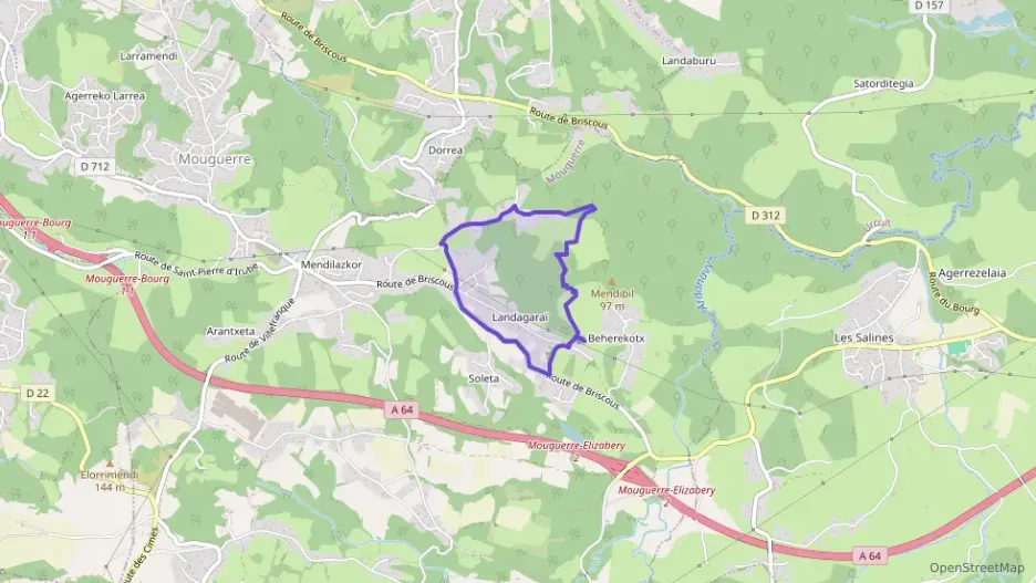 Appartement 42 m² deux pieces à vendre à Mouguerre Appartement 42 m² deux pieces à vendre à Mouguerre