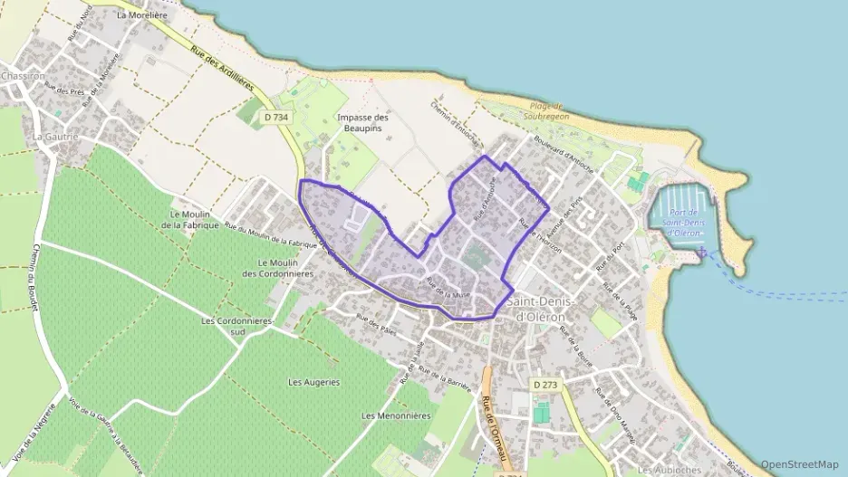 Appartement 40 m² trois pièces à vendre à Saint-Denis-d`Oléron Appartement 40 m² trois pièces à vendre à Saint-Denis-d`Oléron