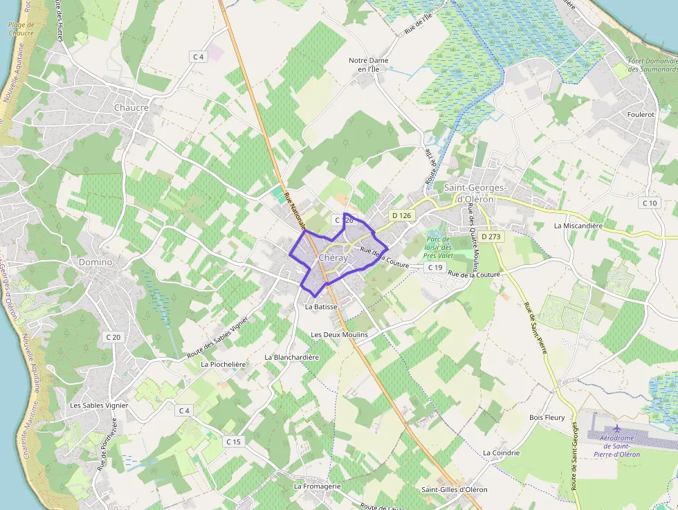 Appartement 30 m² deux pieces à vendre à Saint-Georges-d`Oléron