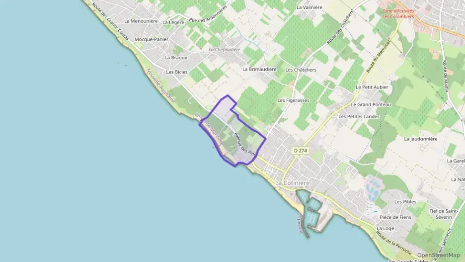 Appartement 56 m² trois pièces à vendre à Saint-Pierre-d`Oléron Appartement 56 m² trois pièces à vendre à Saint-Pierre-d`Oléron