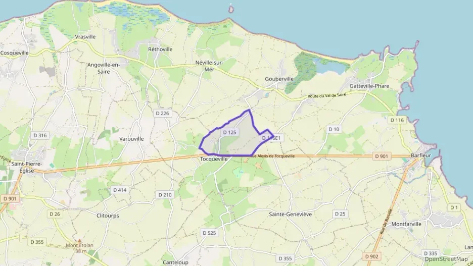 Appartement 60 m² trois pièces à vendre à Tocqueville Appartement 60 m² trois pièces à vendre à Tocqueville