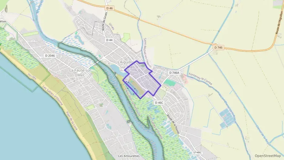 Appartement 40 m² deux pieces à vendre à L`Aiguillon-la-Presqu`île