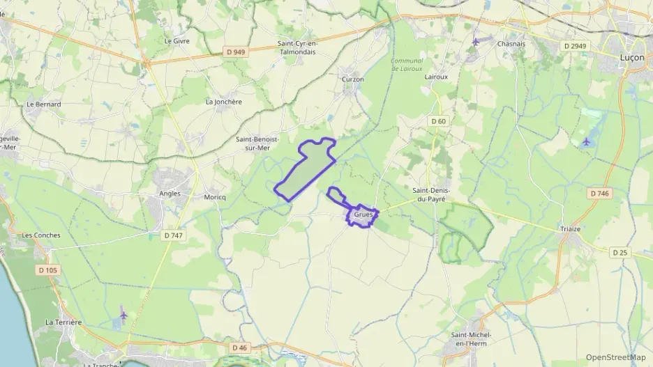 Appartement 58 m² trois pièces à vendre à Grues Appartement 58 m² trois pièces à vendre à Grues