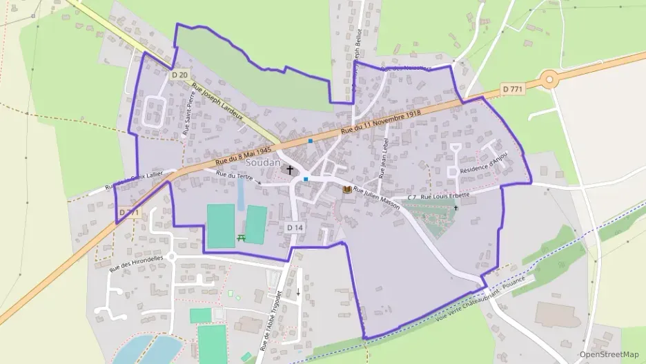 Appartement 60 m² trois pièces à vendre à Soudan Appartement 60 m² trois pièces à vendre à Soudan