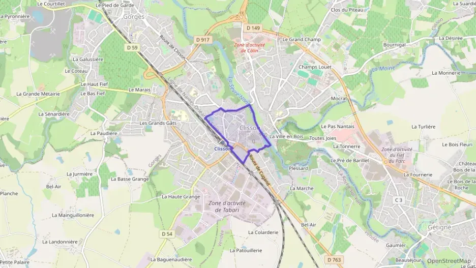 Appartement 58 m² trois pièces à vendre à Clisson