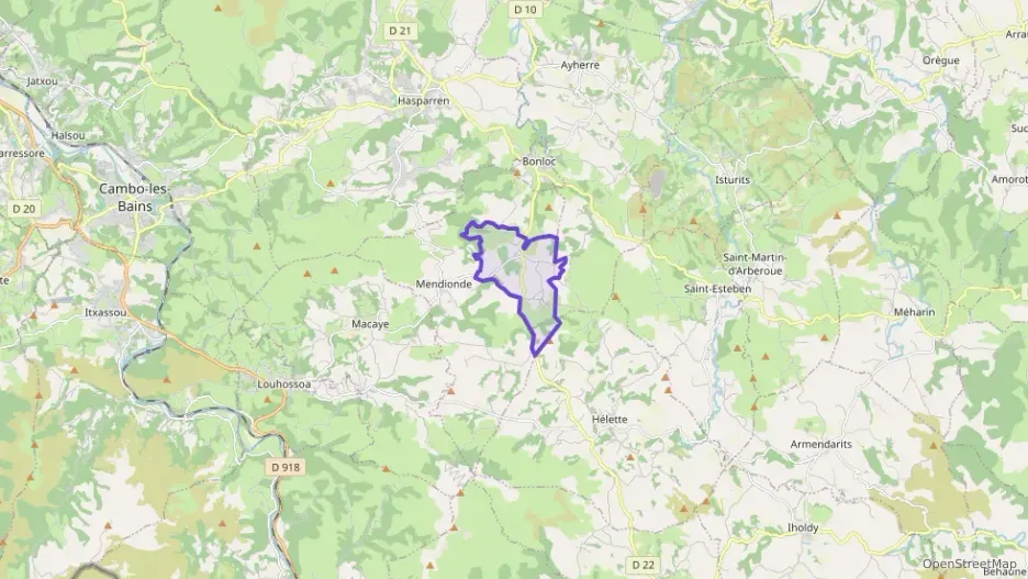 Appartement 60 m² trois pièces à vendre à Mendionde