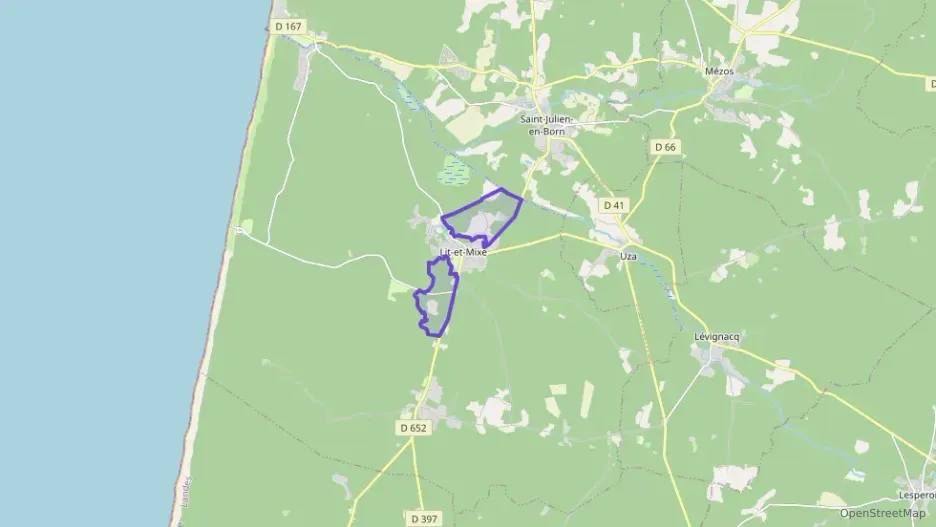 Appartement 41 m² trois pièces à vendre à Lit-et-Mixe Appartement 41 m² trois pièces à vendre à Lit-et-Mixe