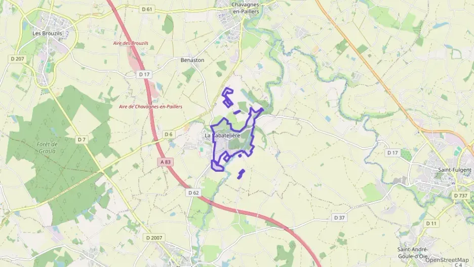 Appartement 46 m² quatre pièces à vendre à La Rabatelière Appartement 46 m² quatre pièces à vendre à La Rabatelière