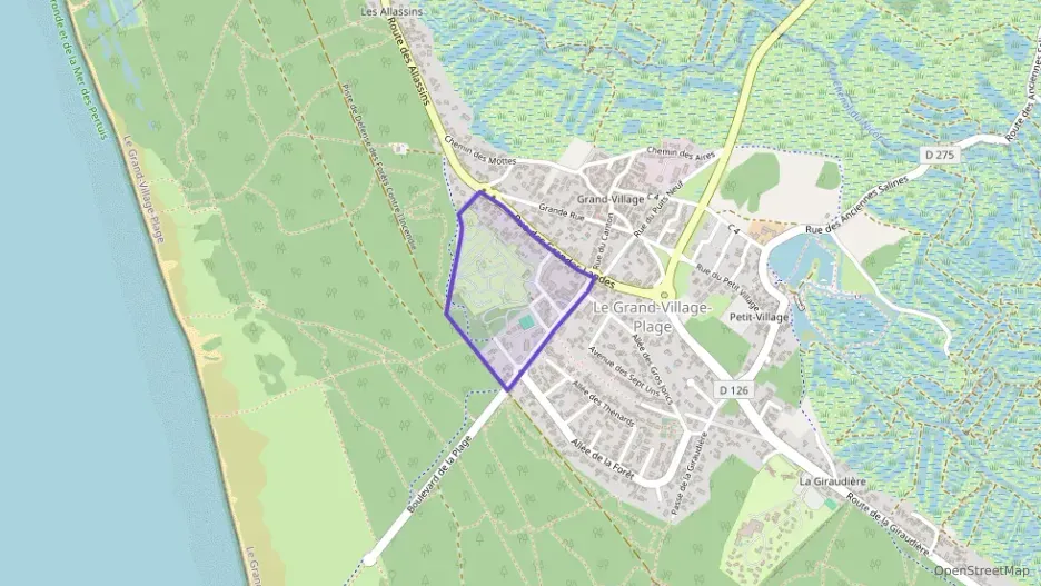 Appartement 21 m² une piece à vendre à Le Grand-Village-Plage Appartement 21 m² une piece à vendre à Le Grand-Village-Plage