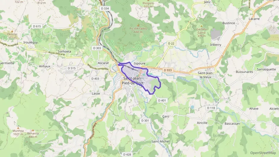 Appartement 35 m² deux pieces à vendre à Saint-Jean-Pied-de-Port Appartement 35 m² deux pieces à vendre à Saint-Jean-Pied-de-Port