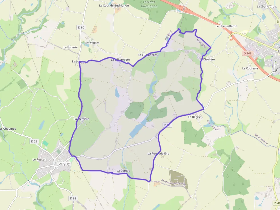 Appartement 51 m² deux pieces à vendre à Thorigny