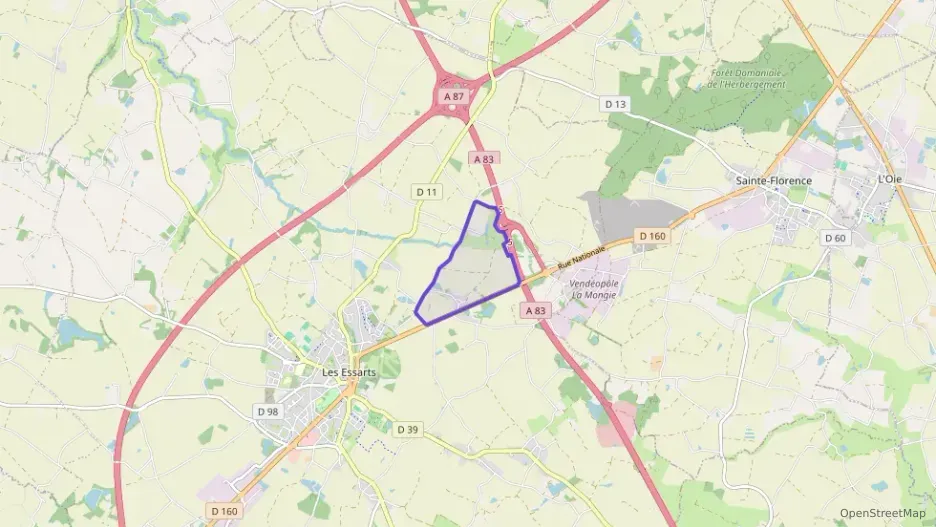 Appartement 60 m² trois pièces à vendre à Essarts-en-Bocage