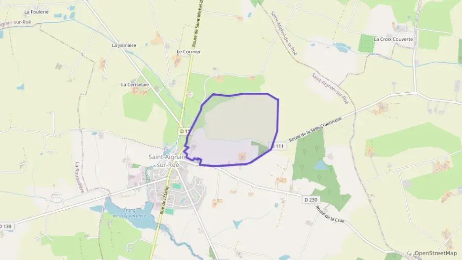 Appartement 71 m² trois pièces à vendre à Saint-Aignan-sur-Roë