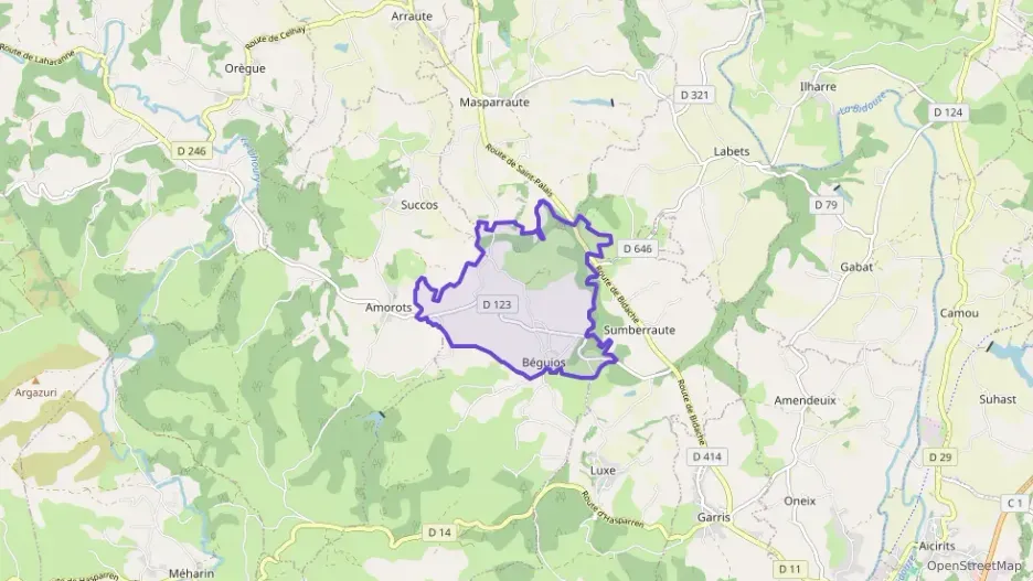 Appartement 60 m² trois pièces à vendre à Béguios