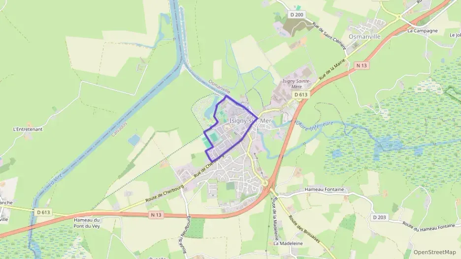 Appartement 60 m² trois pièces à vendre à Isigny-sur-Mer