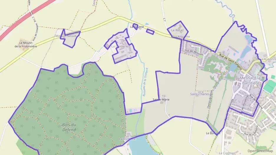 Appartement 40 m² deux pieces à vendre à Mesnard-la-Barotière Appartement 40 m² deux pieces à vendre à Mesnard-la-Barotière