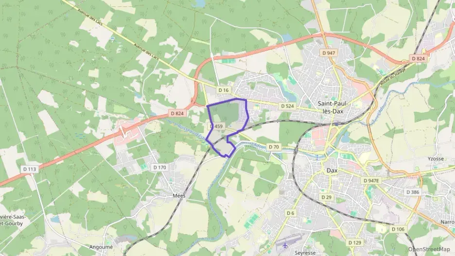 Appartement 56 m² trois pièces à vendre à Saint-Paul-lès-Dax