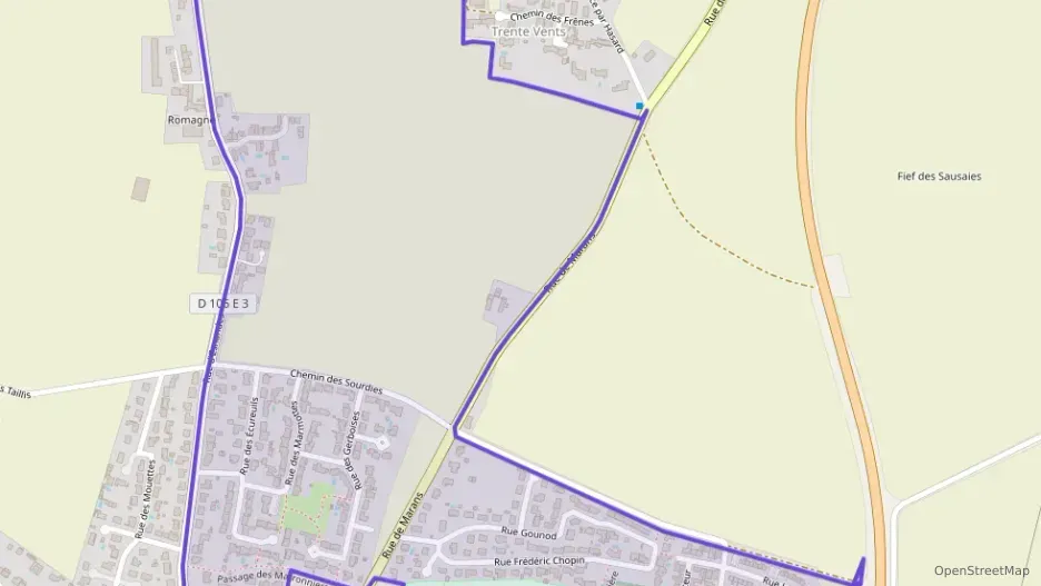 Appartement 58 m² trois pièces à vendre à Saint-Xandre