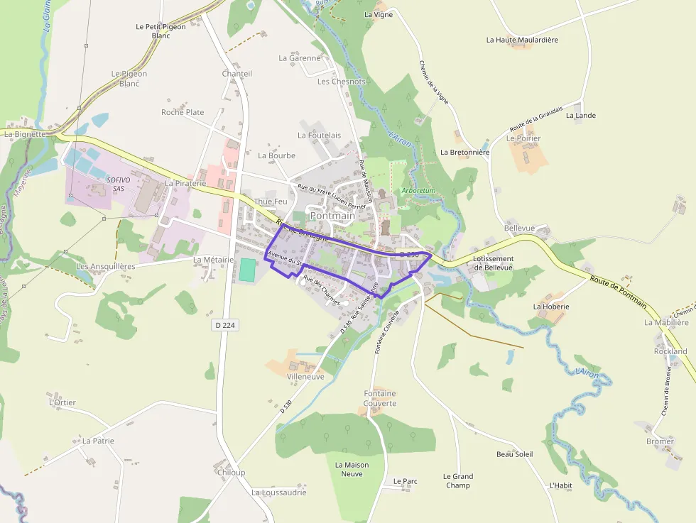 Appartement 31 m² une piece à vendre à Pontmain