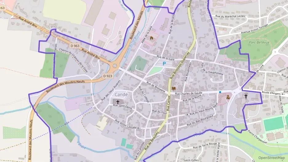 Appartement 75 m² trois pièces à vendre à Candé