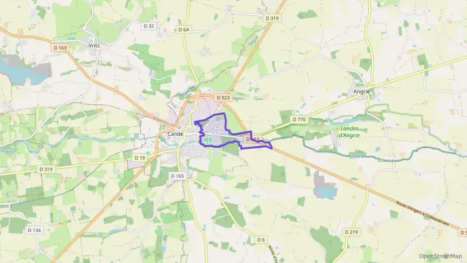 Appartement 40 m² deux pieces à vendre à Candé Appartement 40 m² deux pieces à vendre à Candé