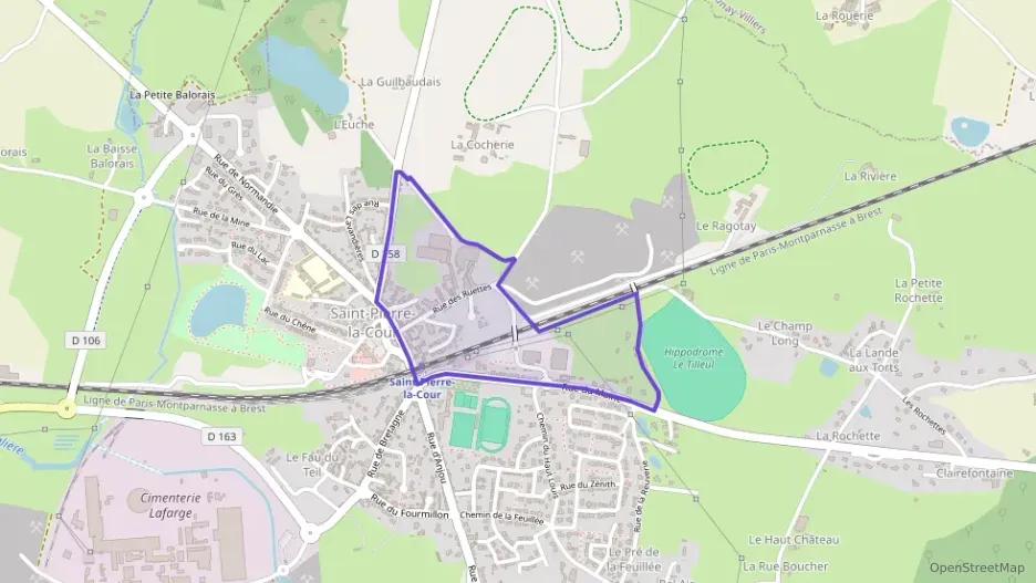 Appartement 38 m² deux pieces à vendre à Saint-Pierre-la-Cour Appartement 38 m² deux pieces à vendre à Saint-Pierre-la-Cour