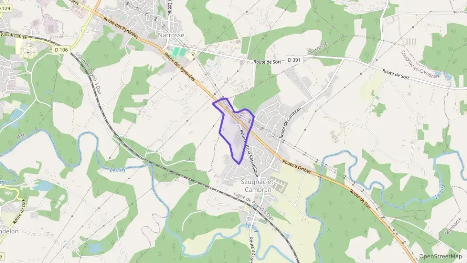 Appartement 50 m² deux pieces à vendre à Saugnac-et-Cambran