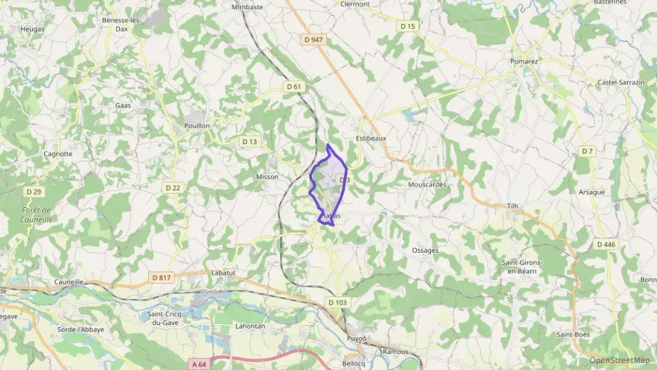 Appartement 69 m² deux pieces à vendre à Habas Appartement 69 m² deux pieces à vendre à Habas