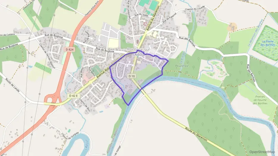 Appartement 46 m² deux pieces à vendre à Pontonx-sur-l`Adour