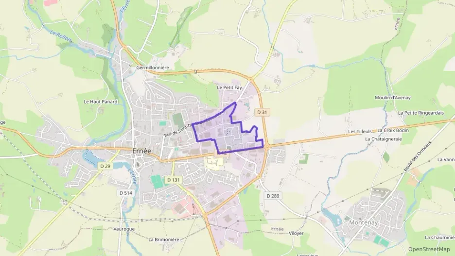 Appartement 67 m² trois pièces à vendre à Ernée