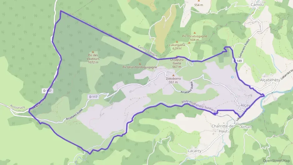 Appartement 55 m² deux pieces à vendre à Alçay-Alçabéhéty-Sunharette